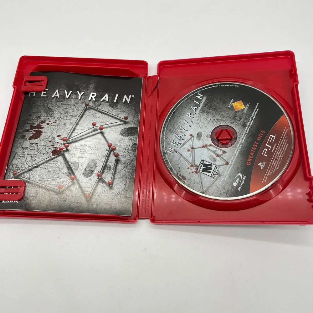 Heavy Rain Director's Cut‎ Greatest Hits PS3 Playstation 3 Game